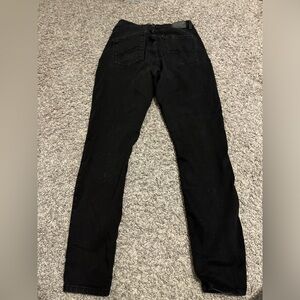 Levi's black denim jeans - slim fit